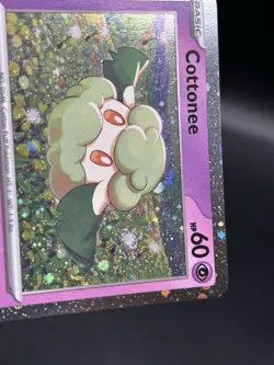 Cottonee 018 (Swirl) - Pokemon Mega Evolution Black Star Promo Card - NM - Image 2