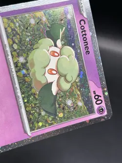 Cottonee 018 (Swirl) - Pokemon Mega Evolution Black Star Promo Card - NM - Image 4