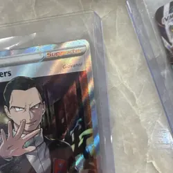 Boss's Orders (Giovanni) Full Art Ultra Rare Holo 189/192 Rebel Clash - Image 2