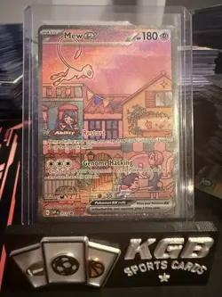 Pokemon TCG Sealed Mew EX 053 Holo Black Star Promo Scarlet & Violet 151 - Image 1