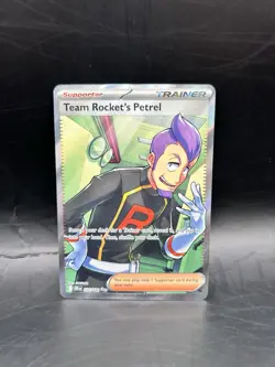 Team Rocket's Petrel Pokemon Destined Rivals 226/182 Full Art Ultra Rare NM/M - Image 1