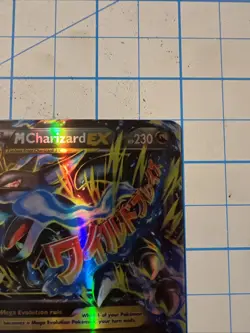Custom M Charizard Ex Fun Fan Art (Custom Made Card) Pokemon Card - Image 3