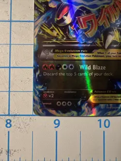 Custom M Charizard Ex Fun Fan Art (Custom Made Card) Pokemon Card - Image 5