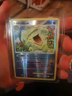 Pokemon TCG Ludicolo Secret Wonders 13/132 Reverse Holo Holo Rare LP Condition - Image 1