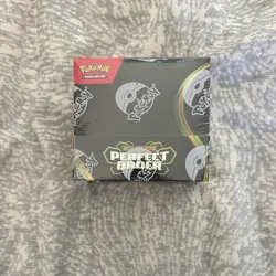 Pokemon TCG Mega Evolution Perfect Order Booster Box Factory Sealed In Hand - Image 1