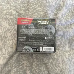 Pokemon TCG Mega Evolution Perfect Order Booster Box Factory Sealed In Hand - Image 4