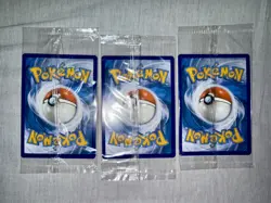 3 Pokemon TCG Professor's Research (Professor Willow) Promo Card, NEW Sealed! - Image 1