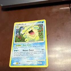Pokemon TCG-Ludicolo-Secret Wonders-13/132-100HP-Holo Rare-Stage 2-English-2007 - Image 1