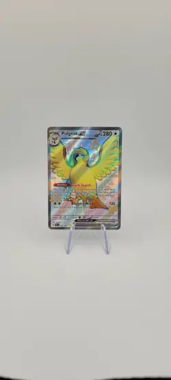Pokemon TCG: Pidgeot ex 221/091 Shiny Ultra Rare - Paldean Fates - NM - Image 2