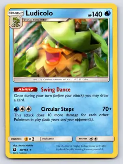 Ludicolo 38/168 Holo Rare Celestial Storm Pokemon Holo Lightly Played - Image 1