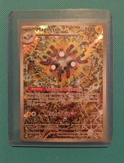 Pokemon TCG - Magneton SVP 159 Illustration Rare - S&V Black Star Promos - NM #2 - Image 1