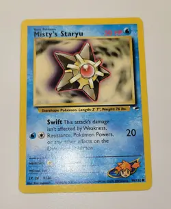 Pokemon TCG Misty's Staryu Gym Heroes 90/132 Regular Unlimited Common NM - Image 1