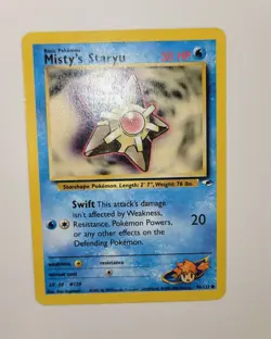 Pokemon TCG Misty's Staryu Gym Heroes 90/132 Regular Unlimited Common NM - Image 2