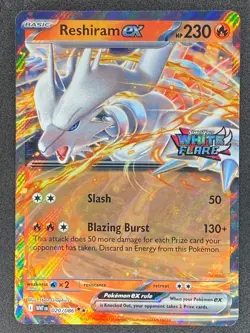 Pokemon Reshiram ex Stamped 020/086 WHT White Flare NM - Image 1