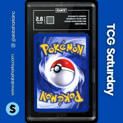 2001 POKEMON NEO REVELATION #65/64 SHINING GYARADOS SECRET RARE HOLO TAG 8.5 - Image 2