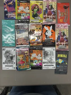 85x Sealed Trading Card Packs Lot – Pokemon, One Piece, Anime, Sports, Mixed TCG - Image 3