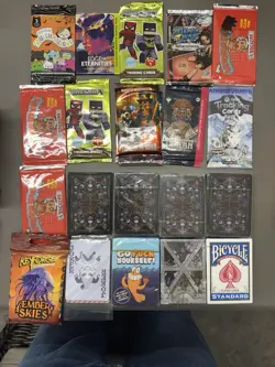 85x Sealed Trading Card Packs Lot – Pokemon, One Piece, Anime, Sports, Mixed TCG - Image 5