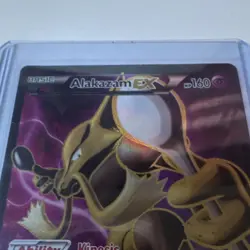Pokemon TCG Alakazam EX Full Art Ultra Rare Holo Fates Collide 117/124 - Image 3