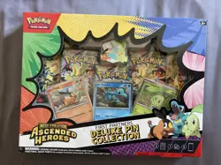 Pokemon TCG Ascended Heroes First Partners Deluxe Pin Collection - New & Sealed - Image 1