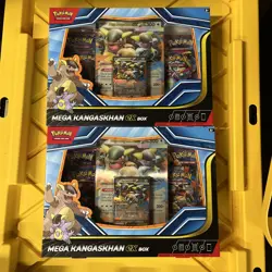 Pokemon TCG: Mega Kangaskhan ex Collection Box Set of 2 - Image 1