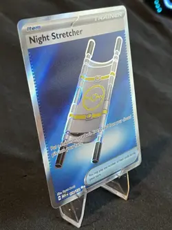 Pokemon Mega Evolution Night Stretcher Ultra Rare 173/132 Near Mint Condition - Image 2
