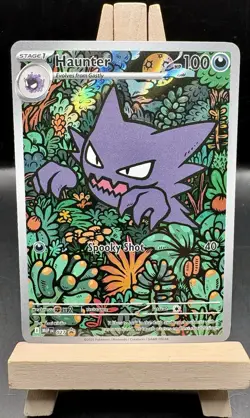 HAUNTER 027 POKEMON TCG MEGA EVOLUTIONS BLACK STAR PROMO MEP Illustration Rare - Image 1