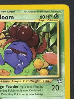 Pokemon - Gloom #036/111 - Neo Genesis 1st Edition - Image 3