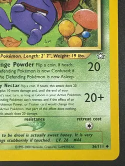 Pokemon - Gloom #036/111 - Neo Genesis 1st Edition - Image 4