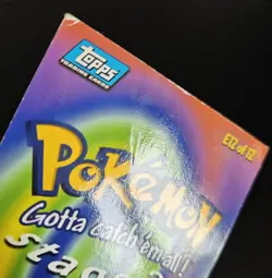 Dragonite 149 E12 of 12 Topps Blue Logo TV Animation Edition Pokemon TCG Damaged - Image 3