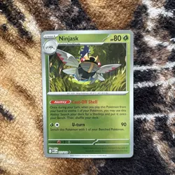 Pokemon Ninjask Uncommon Holo 17/132 Mega Evolution - Image 1
