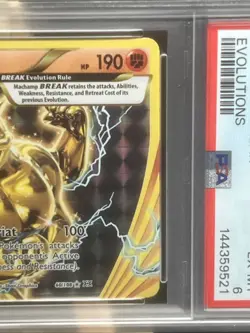 Machamp Break 2016 Pokemon Xy Evolutions Holo #60 - Image 2