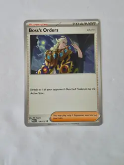 Boss's Orders 114/132 Uncommon Mega Evolution Pokemon Near Mint - Image 1