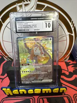Pokemon TCG Bloodmoon Ursaluna ex SIR 216/167 CGC 10 GEM MINT 💎 - Image 1
