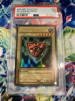 Millennium Shield YuGiOh McDonald's Promotional Series 1 PSA 7 2002 - Image 1