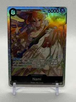 Nami (OP15-086) - Adventure on Kami's Island Super Rare Foil One Piece Card ￼ - Image 1