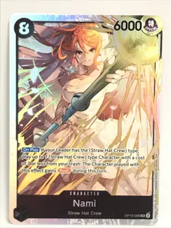 One Piece TCG Nami (OP15-086) SR Adventure on KAMI’s Island English - Image 1