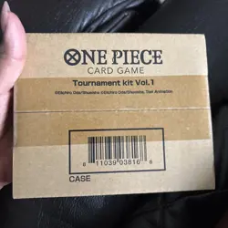 One Piece CCG Tournament Kit Vol 1 Case Sealed New BANDAI NAMCO ENGLISH - Image 1