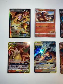 Lot Of 8 Mixed Pokemon Cards. Charizard Cards Included - Image 1