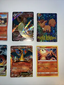 Lot Of 8 Mixed Pokemon Cards. Charizard Cards Included - Image 4