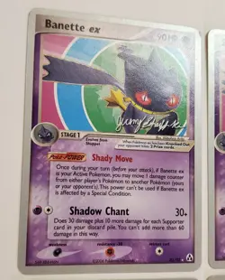 Pokemon Banette EX 85/92 Absol EX 92/108 World Championships 2007 Lot Of 4 Cards - Image 2