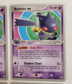 Pokemon Banette EX 85/92 Absol EX 92/108 World Championships 2007 Lot Of 4 Cards - Image 3