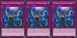 Infinite Impermanence - Playset 3 Cards - SDWD-EN031 - Common - Yugioh - Image 1