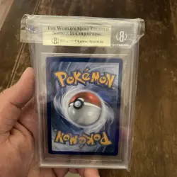 Hatterene V HOLO BLACK STAR PROMO - Pokemon TCG Card Graded 9.5 Beckett Grading - Image 3
