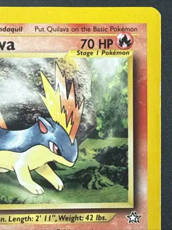 Pokemon Card - Quilava Neo Genesis 47/111 Uncommon 1st Edition - Image 3