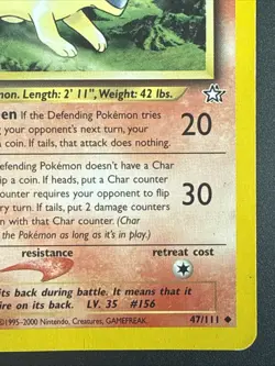 Pokemon Card - Quilava Neo Genesis 47/111 Uncommon 1st Edition - Image 4