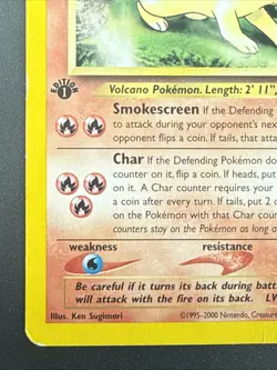 Pokemon Card - Quilava Neo Genesis 47/111 Uncommon 1st Edition - Image 5
