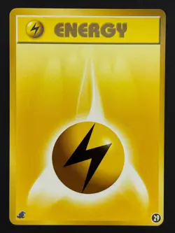 Pokemon Card Lightning Electric Energy #29 Totodile Half Deck Neo Intro Pack - Image 1