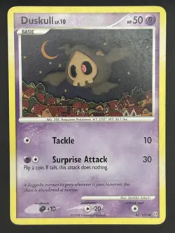 Pokemon Card Card Game Diamond & Pearl - Storm Depth #60/100 Duskull - Image 1