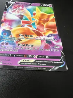 Alakazam V - Promo SWSH: Sword & Shield Promo Cards SWSH083 NM - Image 3