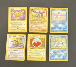Pokemon TCG Jungle Fossil 6 card Holo lot - Image 1